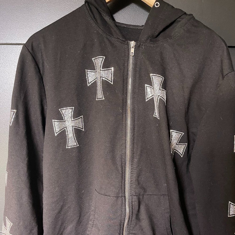 Black Y2K Sweatshirt